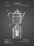 Coffee Percolator Patent - Black Grid