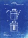Coffee Percolator Patent - Faded Blueprint