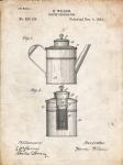 Coffee Percolator Patent - Vintage Parchment