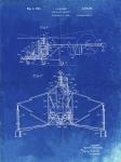 Direct-Lift Aircraft Patent - Faded Blueprint
