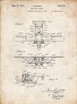 Amphibian Aircraft Patent - Vintage Parchment