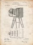Photographic Camera Patent - Vintage Parchment