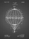 Balloon Patent - Black Grid