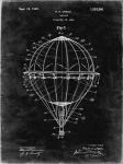 Balloon Patent - Black Grunge