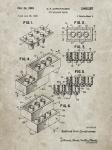 Toy Building Brick Patent - Sandstone