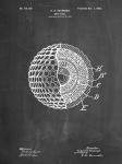 Golf Ball Patent - Chalkboard