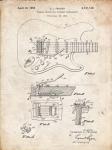 Tremolo Device for Stringed Instruments Patent - Vintage Parchment