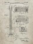 Guitar & Combined Bridge & Tailpiece Therefor Patent - Sandstone