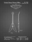 Stringed Musical Instrument Patent - Black Grid