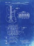 Electric Guitar Patent - Faded Blueprint