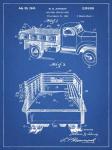 Blueprint Army Troops Transport Truck Patent