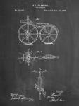 Chalkboard First Bicycle 1866 Patent