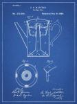 Blueprint Coffee Percolator 1880 Patent Art