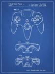 Blueprint Nintendo 64 Controller Patent