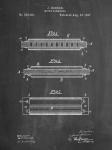 Chalkboard Hohner Harmonica Patent