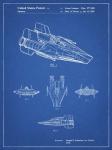 Blueprint Star Wars RZ-1 A Wing Starfighter Patent