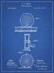 Blueprint Orvis 1874 Fly Fishing Reel Patent