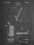 Chalkboard Golf Wedge 1923 Patent