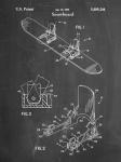 Chalkboard Burton Baseless Binding 1995 Snowboard Patent