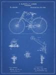 Blueprint Bicycle 1890 Patent