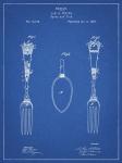 Blueprint Antique Spoon and Fork Patent