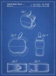 Blueprint Apple Logo Flip Phone Patent