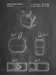 Chalkboard Apple Logo Flip Phone Patent
