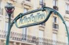 Art Nouveau Entrance of the Paris Metro