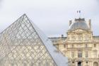 Louvre Palace And Pyramid II