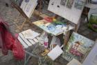 Monmartre Artist Working On Place du Tertre III