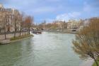 Seine River In Paris Center