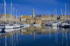 Marina And Ancient Walled City Of Saint-Malo