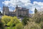 The Castle Of Vitre In Spring