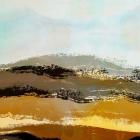 Landscape in Ocher and Black II