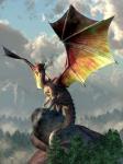 Yellow Winged Dragon