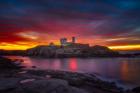 Sunrise over Nubble Light