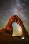 Delicate Arch Star Trails