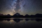 Jackson Lake Milky Way
