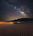 Milky Way over Mesquite Dunes