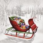 The Christmas Sleigh In The Wood