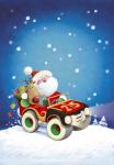 Santa Takes The Car