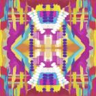 Abstract purple beads