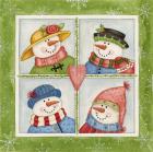 Four Snowmen