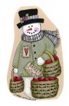 Basket Collector Snowman