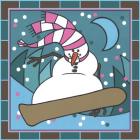 Coalman The Snowman Snowboarding 3