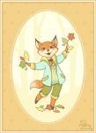 Autumn Woodland Fox