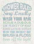 Shower Rules