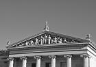 Philadelphia Museum (pediment I) (b/w)