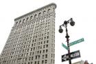 Flatiron Building with Lamp