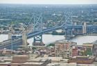 The Benjamin Franklin Bridge (aerial)